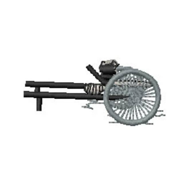 Picture of Blacksmiths Cart Machine Embroidery Design