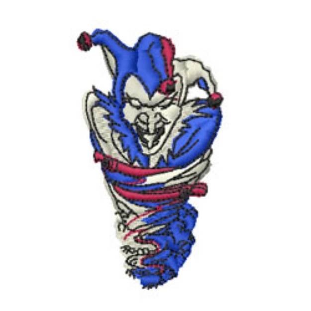 Picture of Joker Machine Embroidery Design