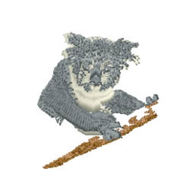 Picture of Koala Machine Embroidery Design