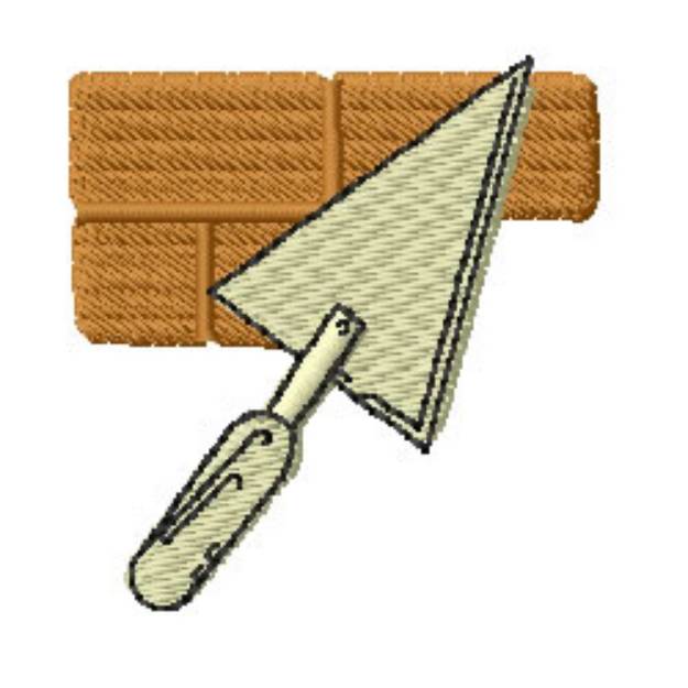 Picture of Masonry Tools Machine Embroidery Design