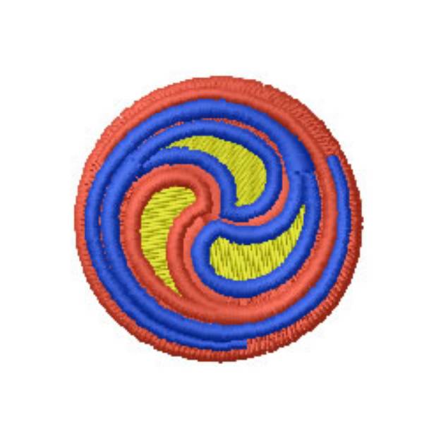 Picture of Celtic Spiral Machine Embroidery Design