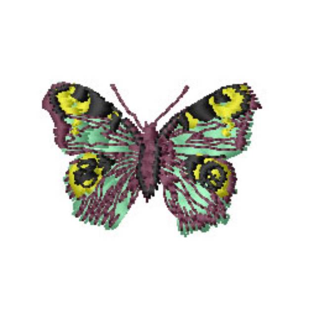 Picture of Moth Machine Embroidery Design