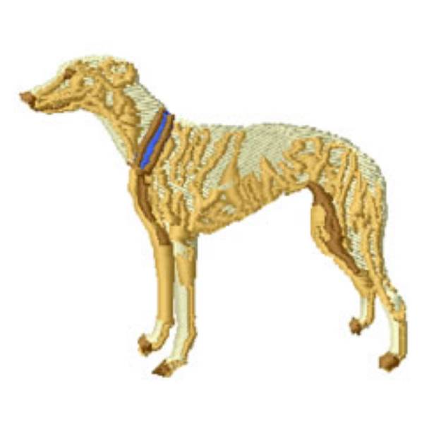 Picture of Greyhound Machine Embroidery Design