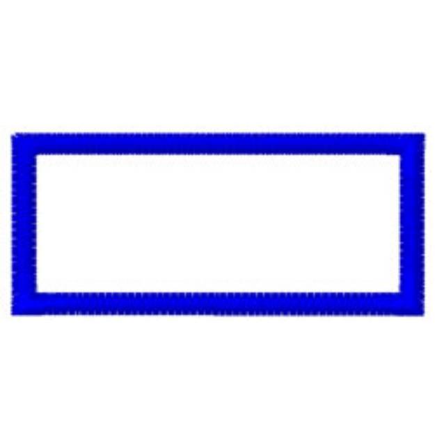 Picture of RECTANGLE OUTLINE Machine Embroidery Design