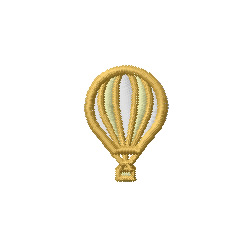 Hot Air Ballon Machine Embroidery Design