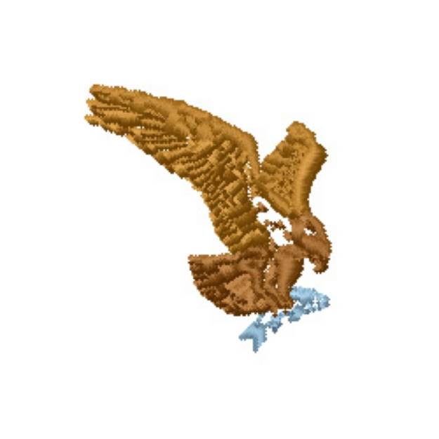 Picture of Eagle Machine Embroidery Design