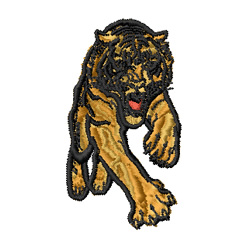 Tiger Machine Embroidery Design