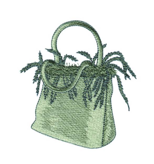 Picture of Feathery Bag Machine Embroidery Design