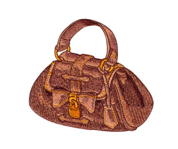 Picture of Leather Purse Machine Embroidery Design