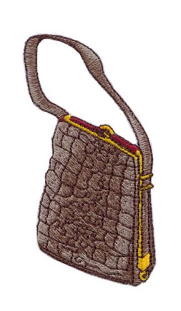 Picture of Alligator Bag Machine Embroidery Design