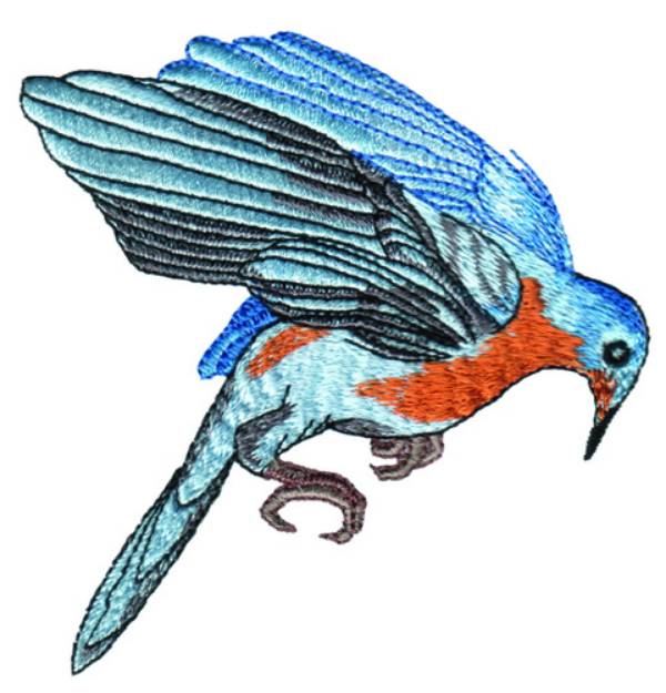 Picture of Robin Machine Embroidery Design