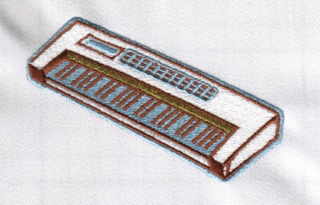 Picture of Electric Keyboard Machine Embroidery Design