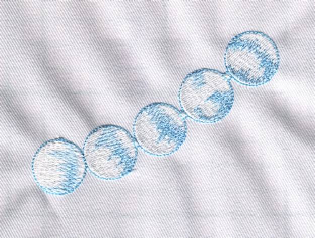 Picture of Pearls Machine Embroidery Design