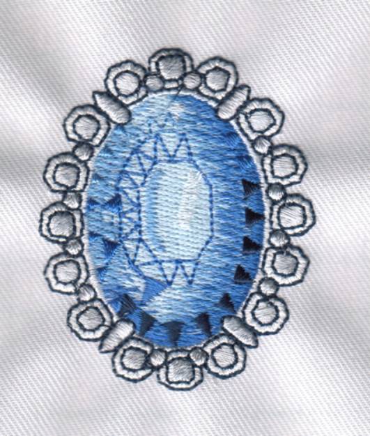 Picture of Saphire Machine Embroidery Design