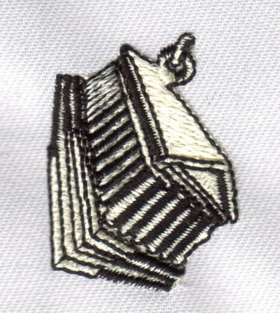 Picture of Parthenon Charm Machine Embroidery Design