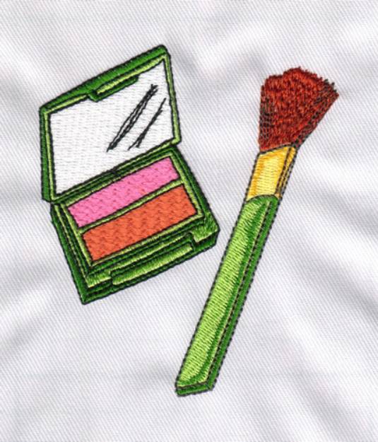 Picture of Makeup Machine Embroidery Design