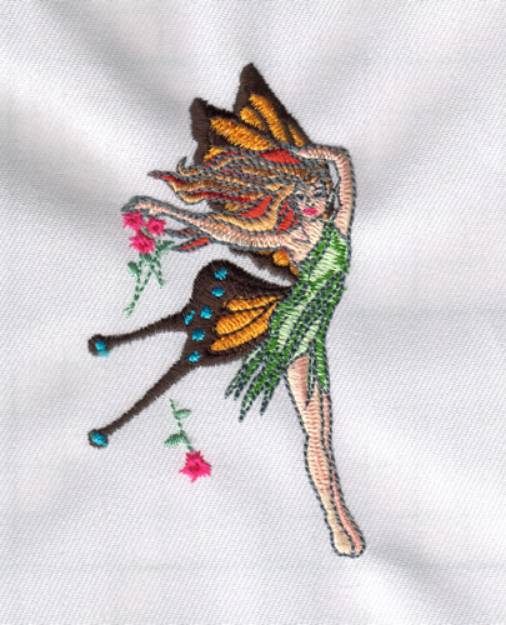 Picture of Fairy Machine Embroidery Design