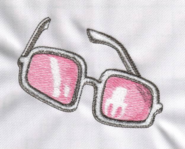 Picture of Sunglasses Machine Embroidery Design