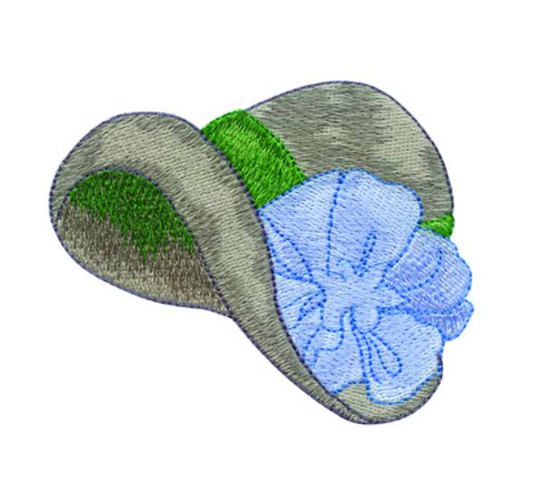 Picture of Fancy Hat Machine Embroidery Design