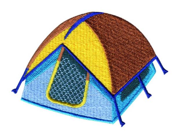 Picture of Tent Machine Embroidery Design