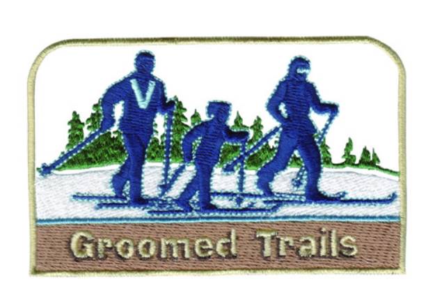 Picture of Groomed Trails Machine Embroidery Design
