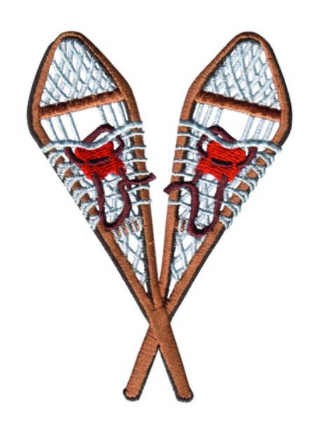 Picture of Snow Shoes Machine Embroidery Design