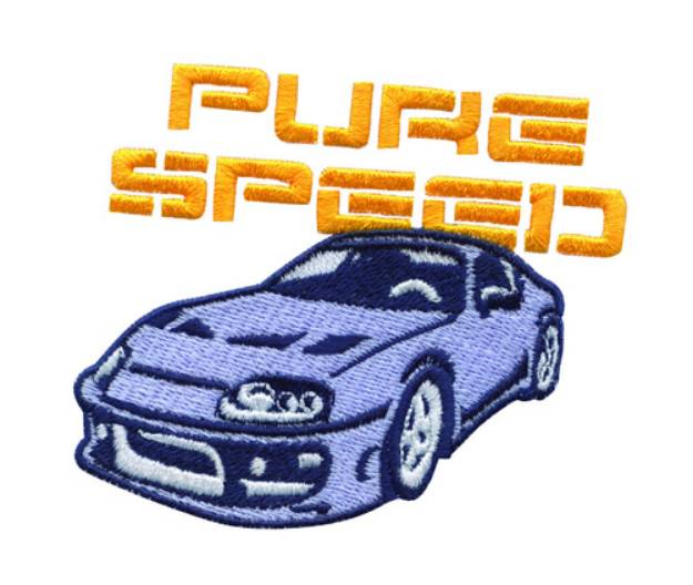 Picture of Pure Speed Machine Embroidery Design