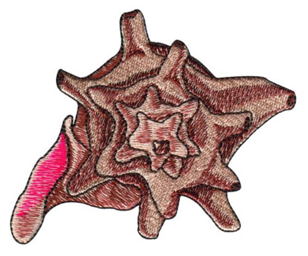 Picture of Fighting Conch Machine Embroidery Design