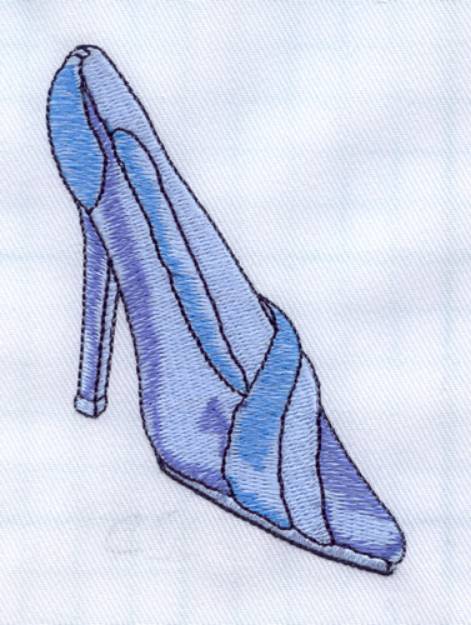 Picture of High Heel Machine Embroidery Design