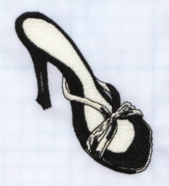 Picture of High Heel Slide Machine Embroidery Design