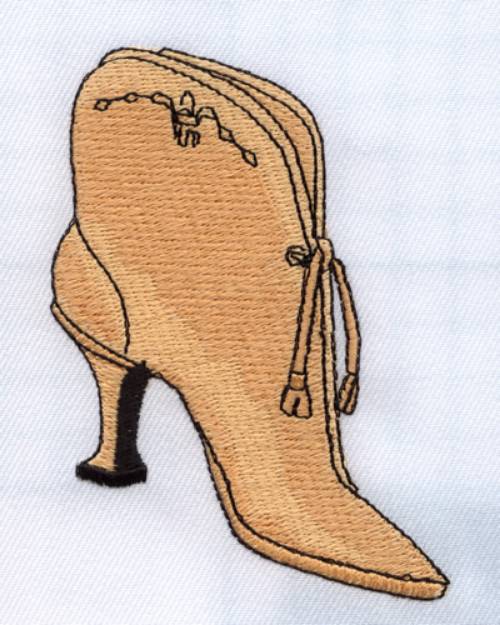 Picture of Short Boot Machine Embroidery Design