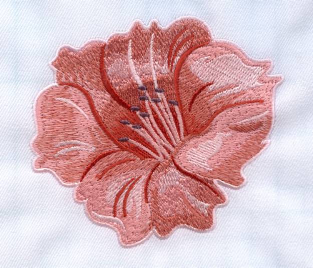 Picture of Tropical Bloom Machine Embroidery Design