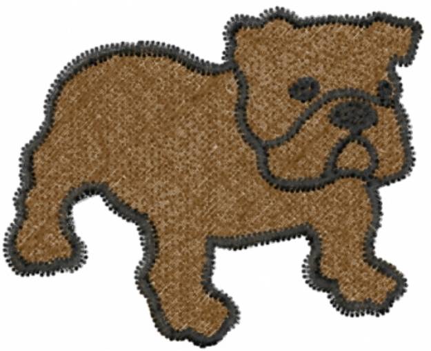 Picture of Bulldog Machine Embroidery Design