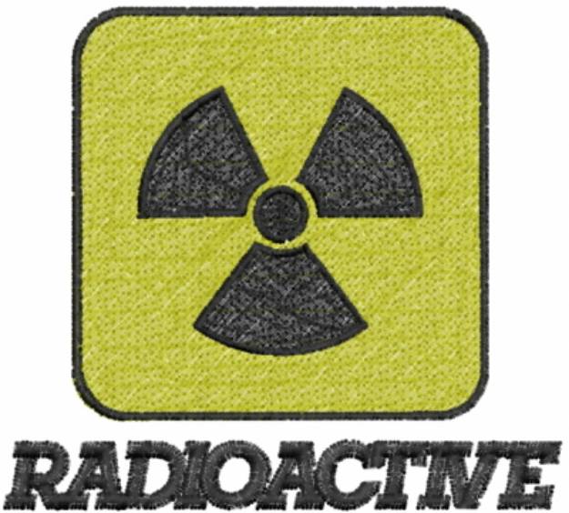 Picture of Radioactive Machine Embroidery Design