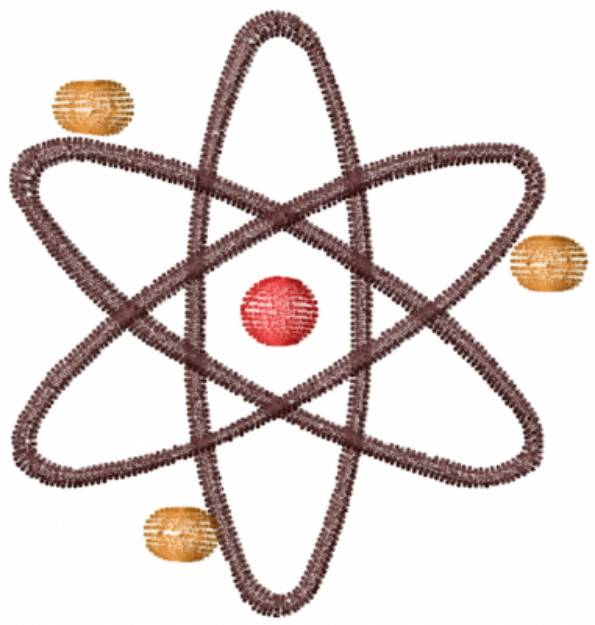 Picture of Atomic Machine Embroidery Design