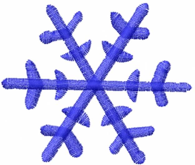 Picture of Snowflake 2 Machine Embroidery Design