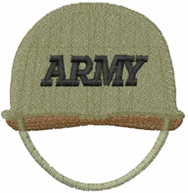 Picture of Army Machine Embroidery Design