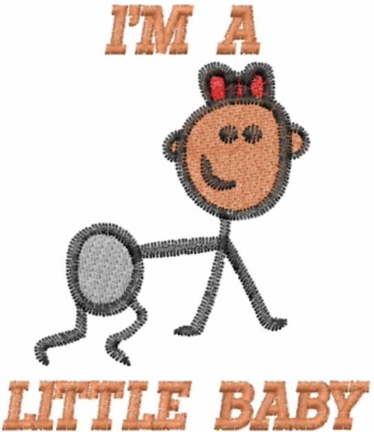 Picture of Baby 2 LITTLE BABY Machine Embroidery Design