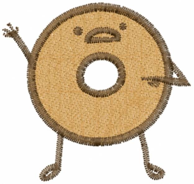 Picture of Bagel Machine Embroidery Design