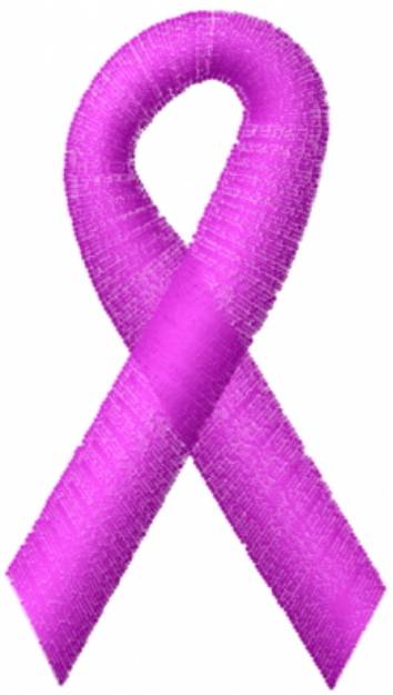 Picture of Cancer Ribbon Machine Embroidery Design