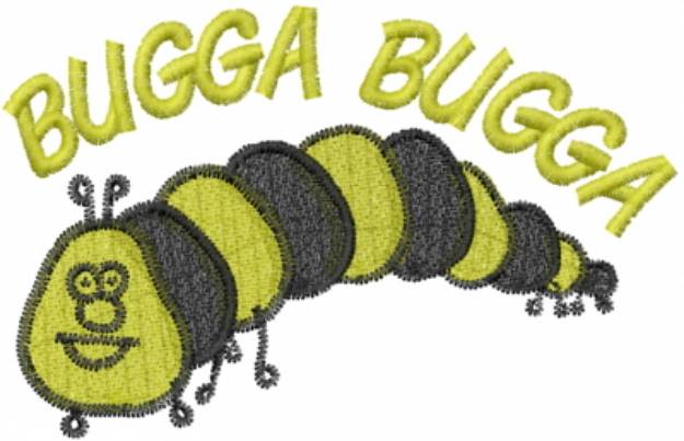 Picture of Caterpillar BUGGA BUGGA Machine Embroidery Design