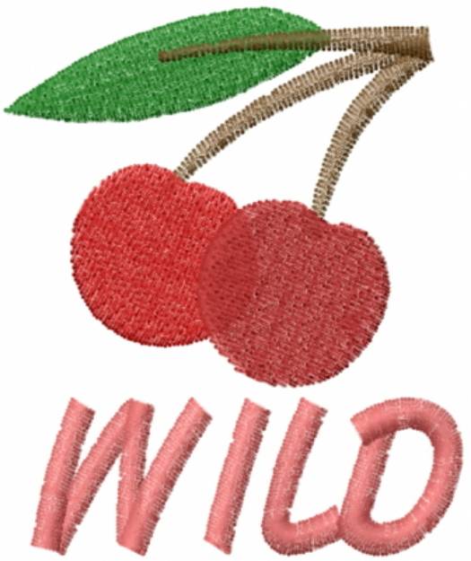 Picture of Cherry WILD Machine Embroidery Design