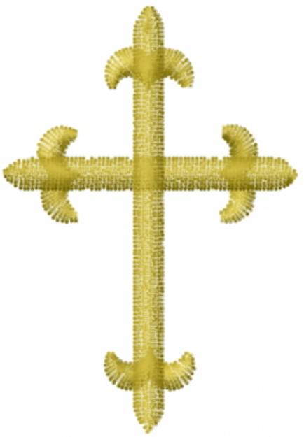 Picture of Cross 3 Machine Embroidery Design