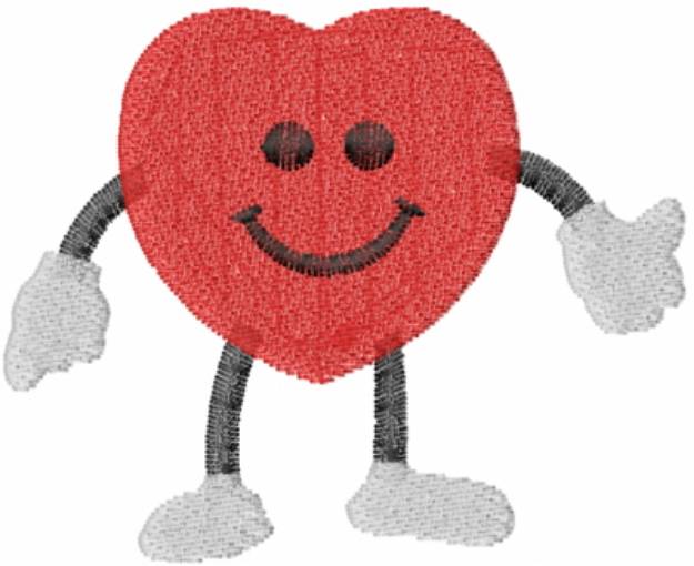 Picture of Heart 3 Machine Embroidery Design