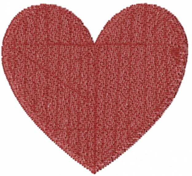 Picture of Heart 6 Machine Embroidery Design