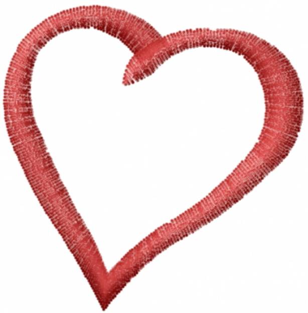 Picture of Heart 7 Machine Embroidery Design