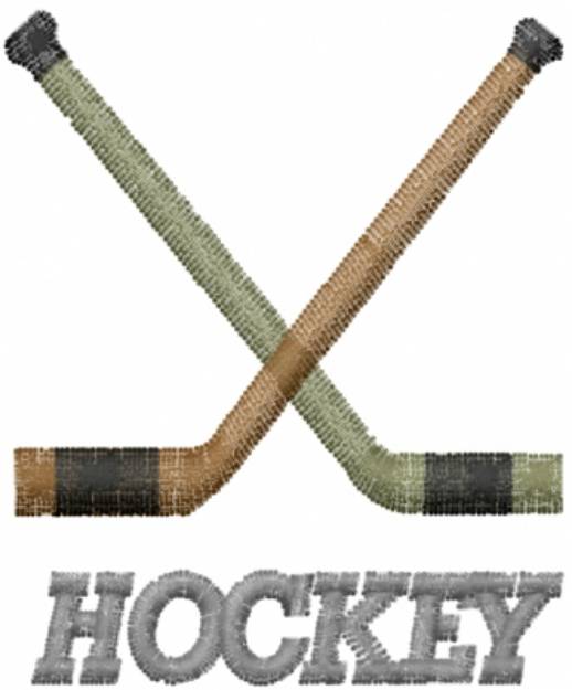 Picture of HOCKEY Machine Embroidery Design