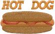 Picture of HOT DOG Machine Embroidery Design