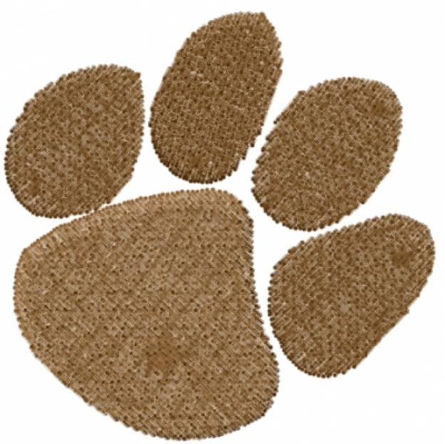 Picture of Paw Machine Embroidery Design