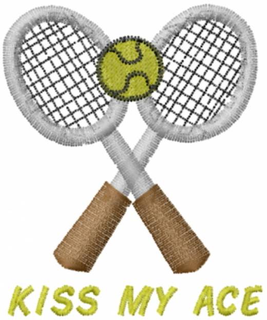 Picture of KISS MY ACE Machine Embroidery Design